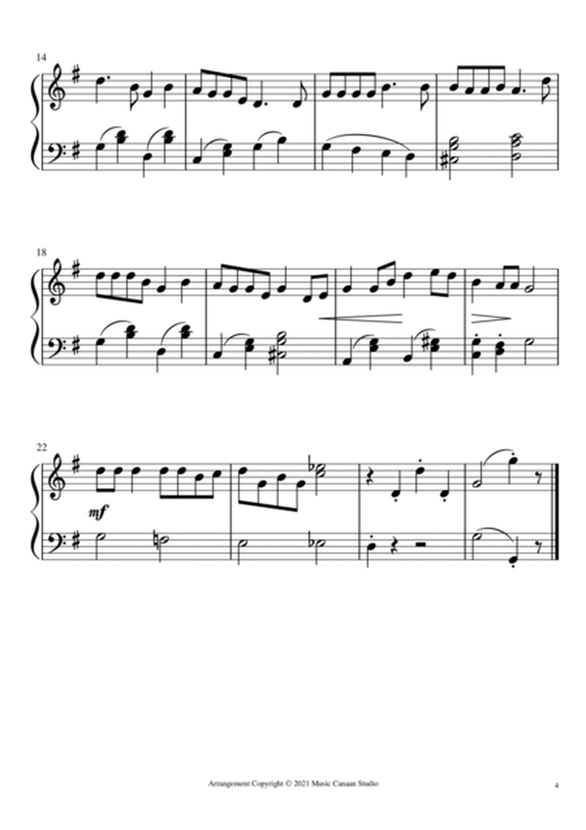 Easy Hymns for Piano Beginners (Piano Solo) image number null