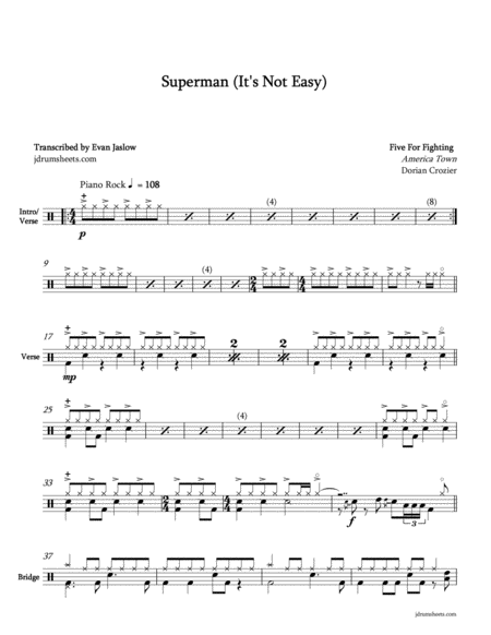 Five for Fighting - Superman (It's Not Easy)
