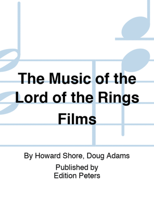 Book cover for The Music of the Lord of the Rings Films