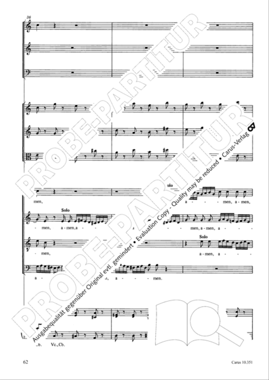 Magnificat Magnificat 4-Part scores gallery preview page 63