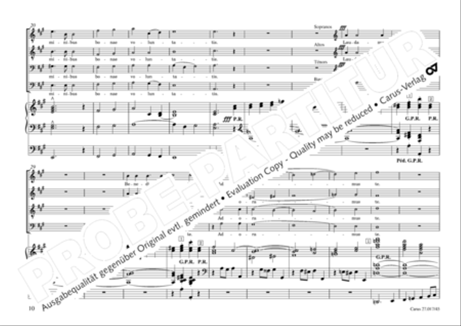 Messe solennelle en ut diese mineur 4-Part scores gallery preview page 11