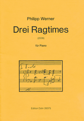 Drei Ragtimes für Piano (2006)