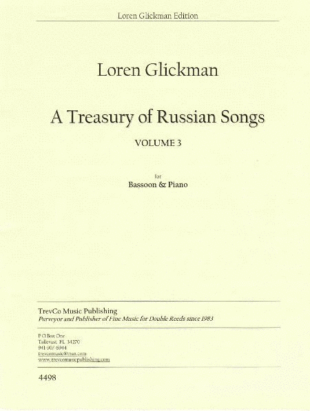 Russian Songs, Volume 3