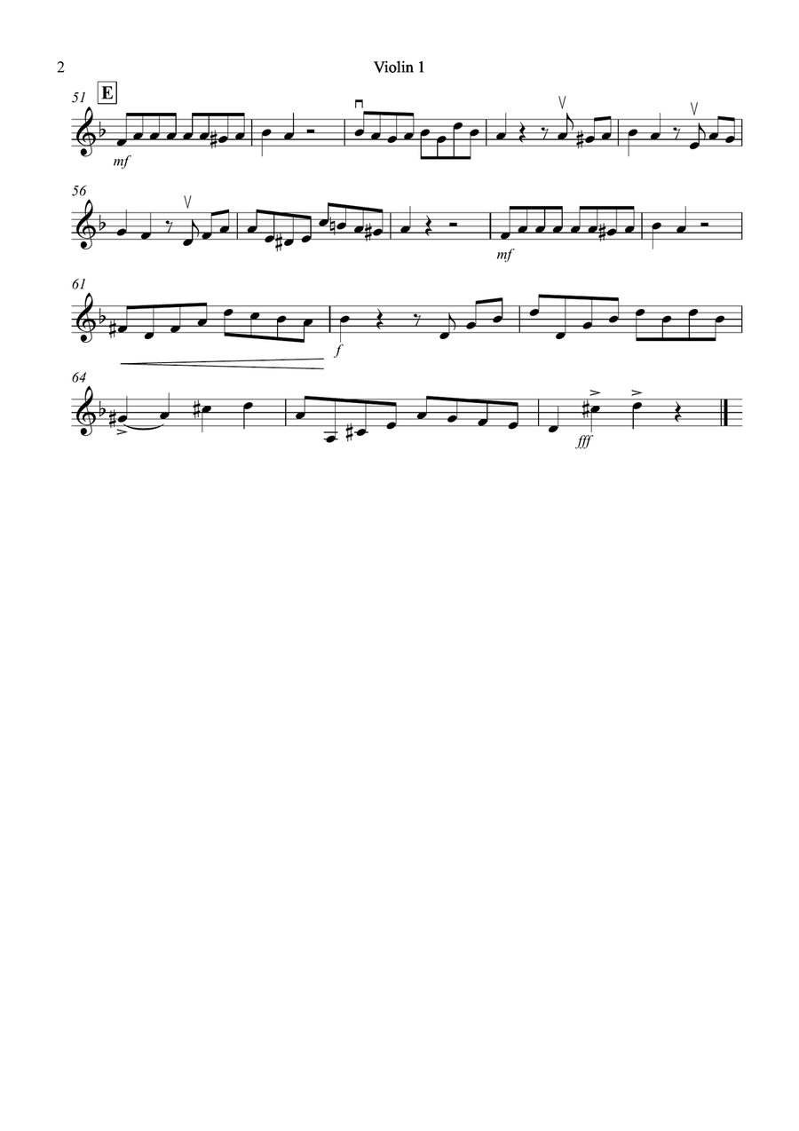 Tango á Trois for String Trio String Trio scores gallery preview page 6