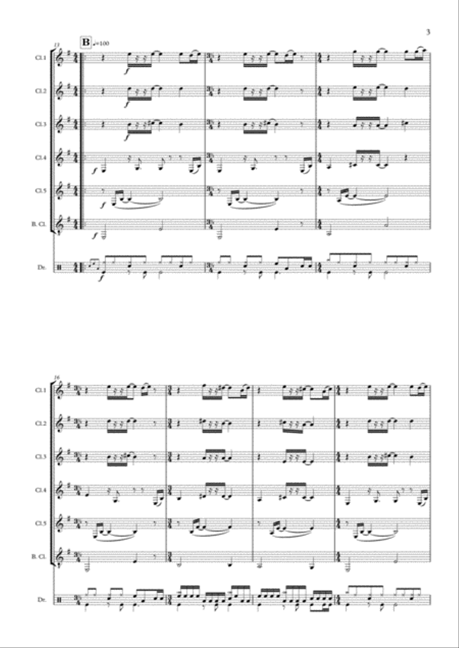 R u tall king tummy? R u tall king tummy? Small Ensemble scores gallery preview page 4
