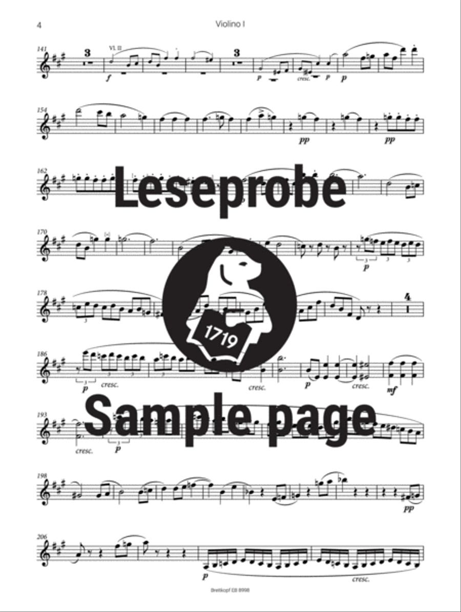String Quintets Op. 18 MWV R 21, [Op. 87] MWV R 33 String Quintet scores gallery preview page 4