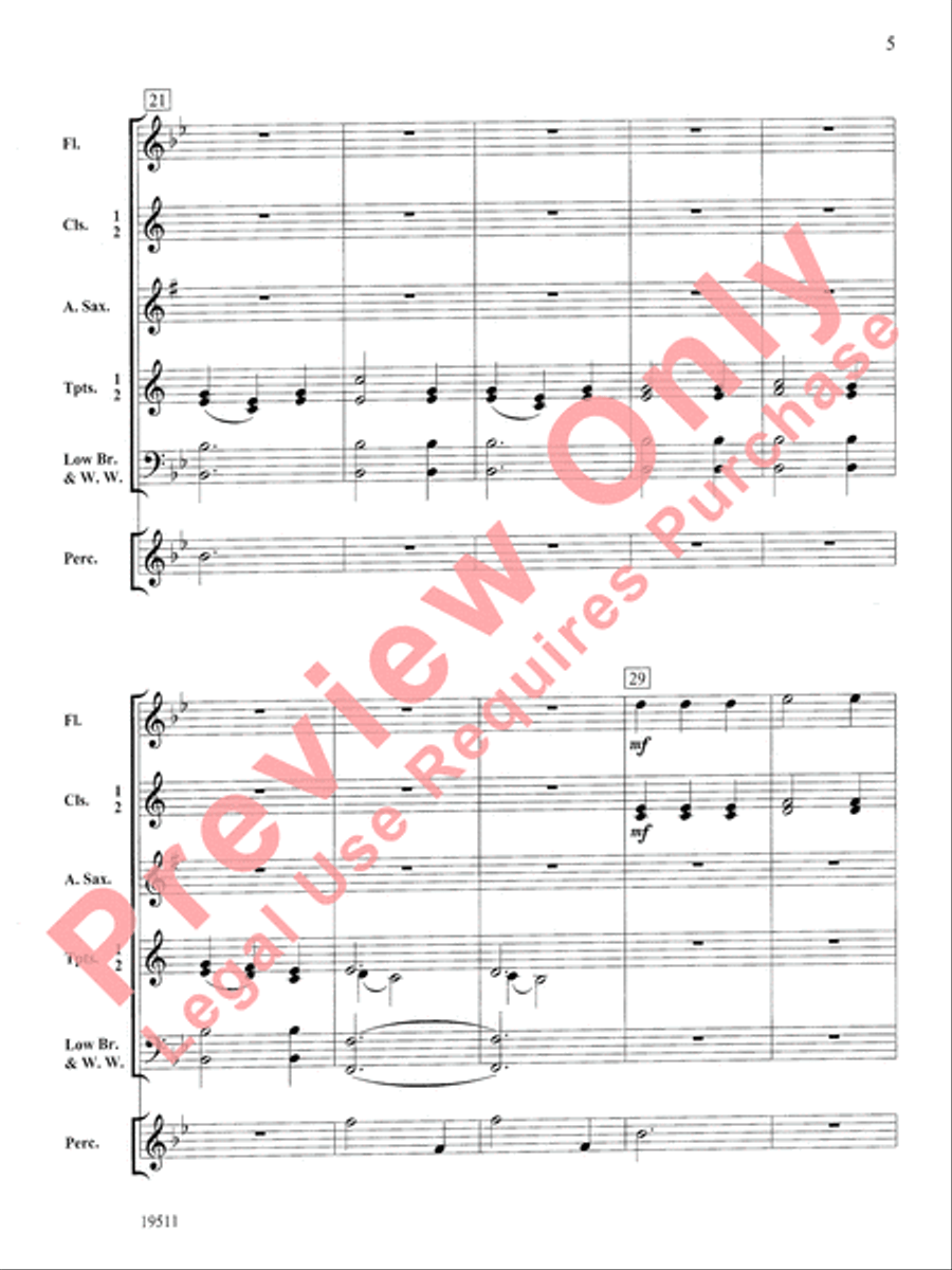 A Celtic Celebration Concert Band scores gallery preview page 6