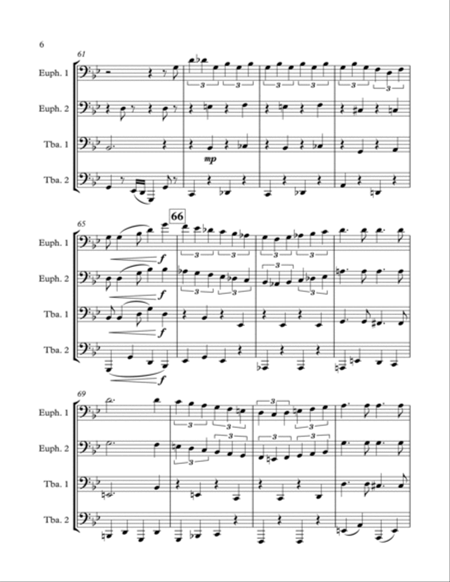 It Ain't Necessarily So Euphonium scores gallery preview page 6