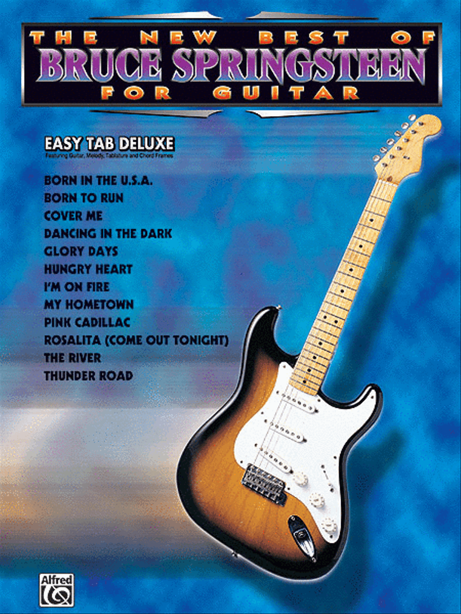 The New Best Of Bruce Springsteen For Easy Guitar Guitar Tablature scores gallery preview page 1