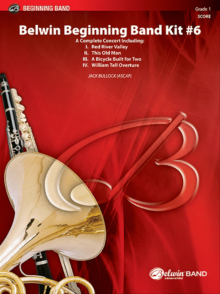 Belwin Beginning Band Kit #6 Concert Band scores gallery preview page 1