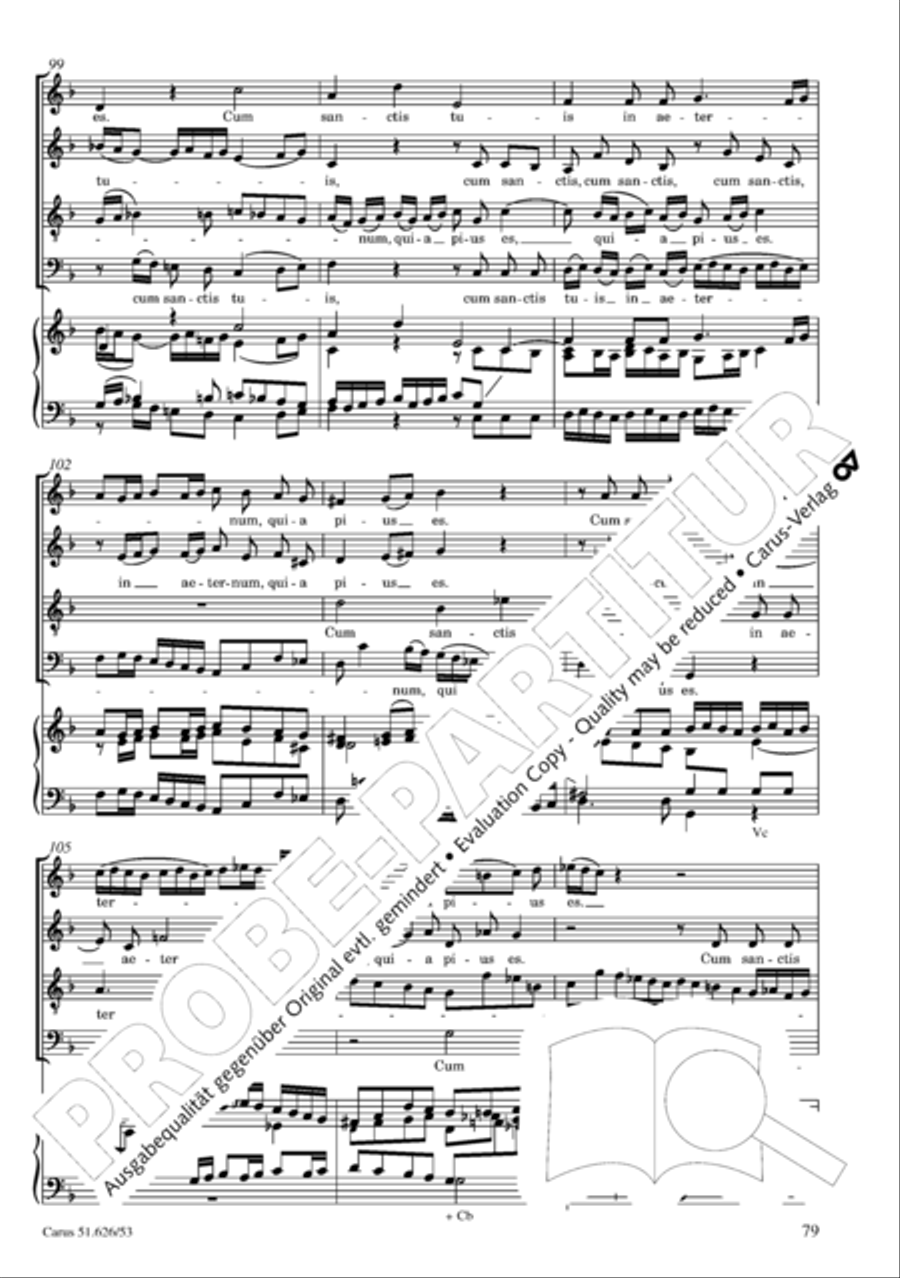 Requiem 4-Part scores gallery preview page 86