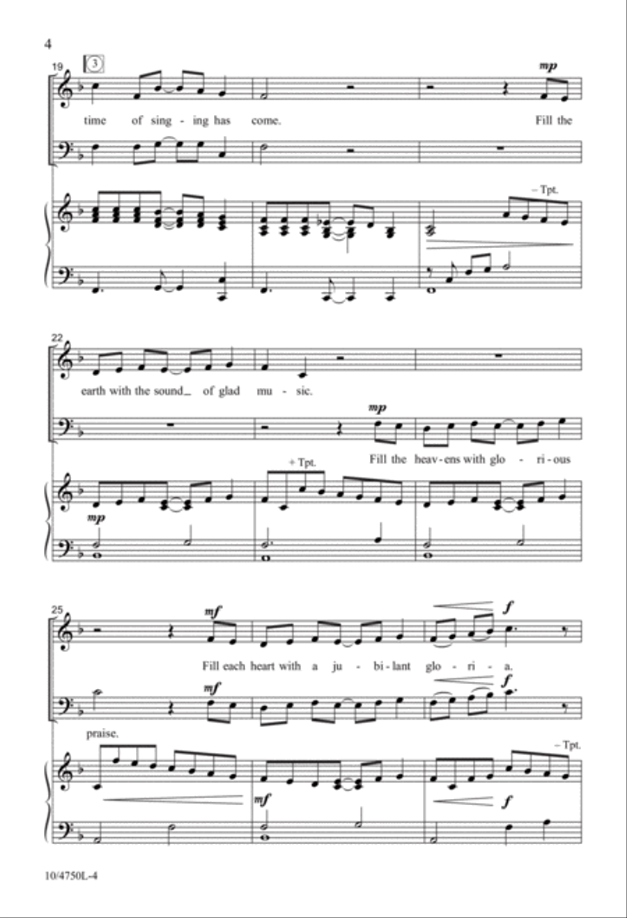 Christmas Fanfare Christmas Fanfare 3-Part scores gallery preview page 4
