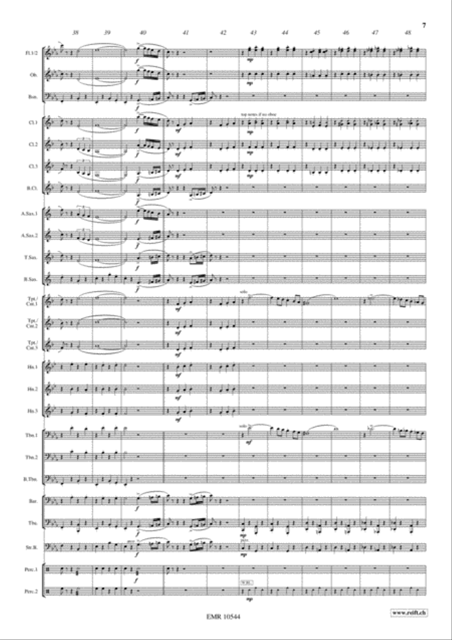 Entertainer Live Concert Band scores gallery preview page 8