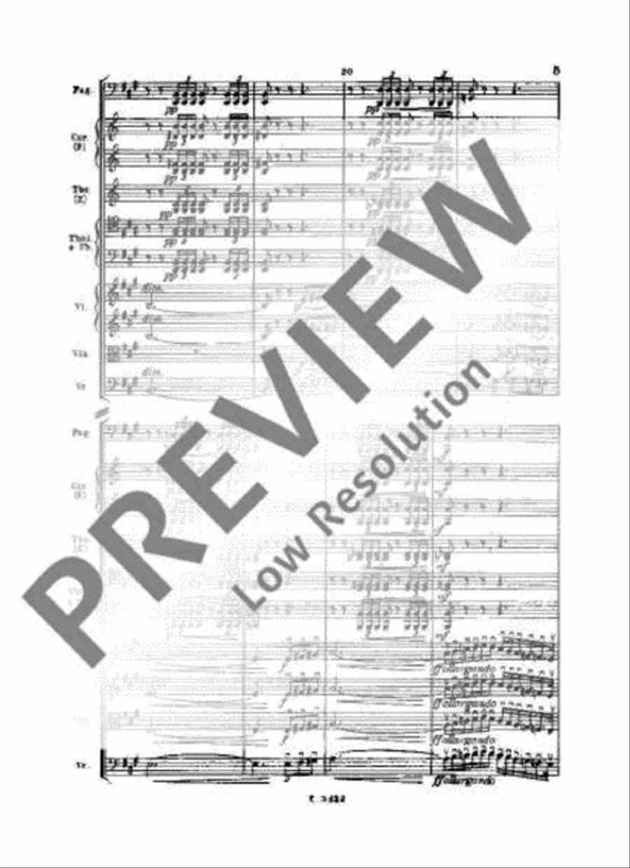 Capriccio Italien Orchestra scores gallery preview page 14