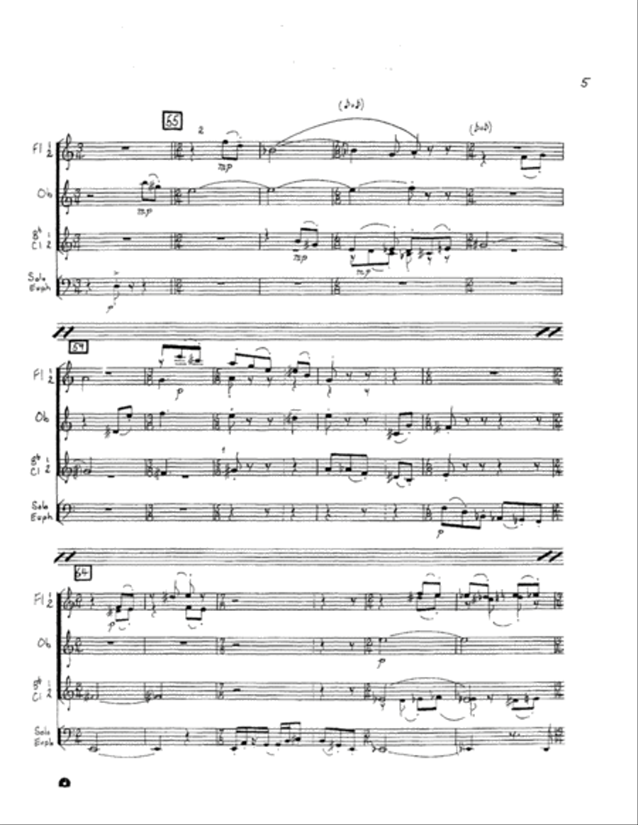 Concertino Concertino Clarinet scores gallery preview page 6