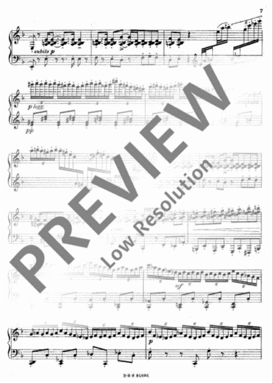 Sonata for Piano Piano Solo scores gallery preview page 10