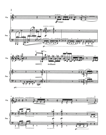 [Boykan] Sonata No. 2 for Violin and Piano