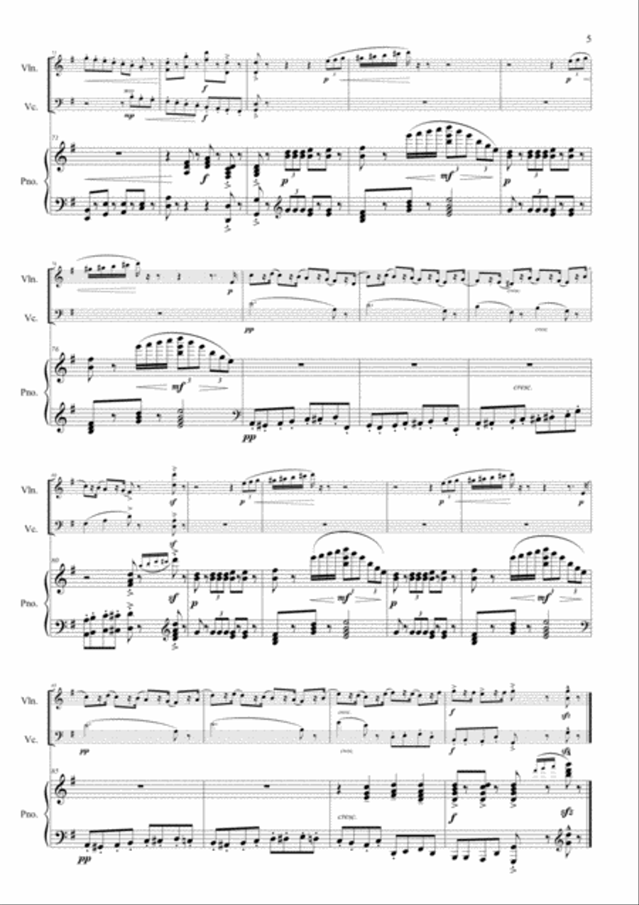 Tchaikovsky - Four movements from 