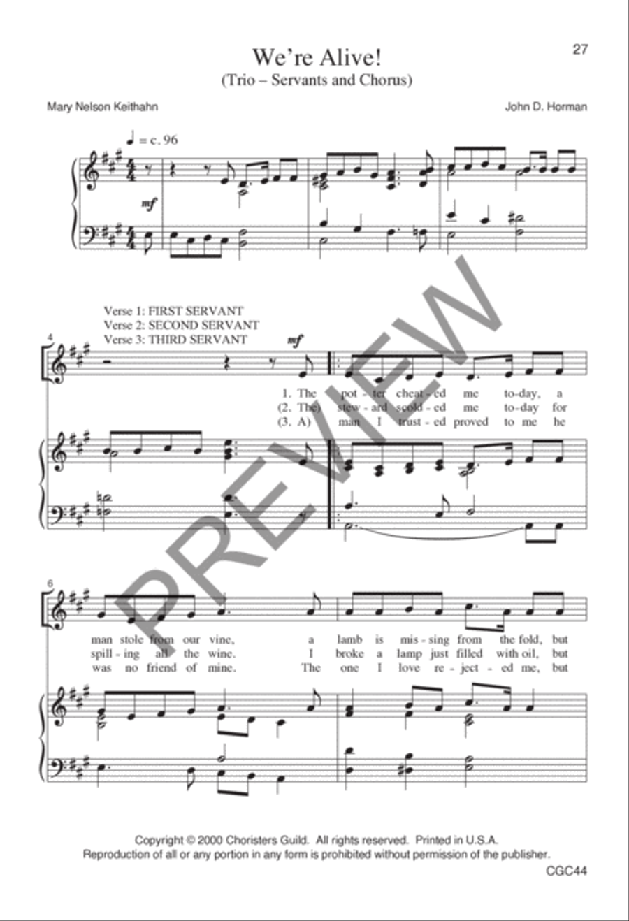 By the Sea Preview Kit (Score & CD) Choir scores gallery preview page 17