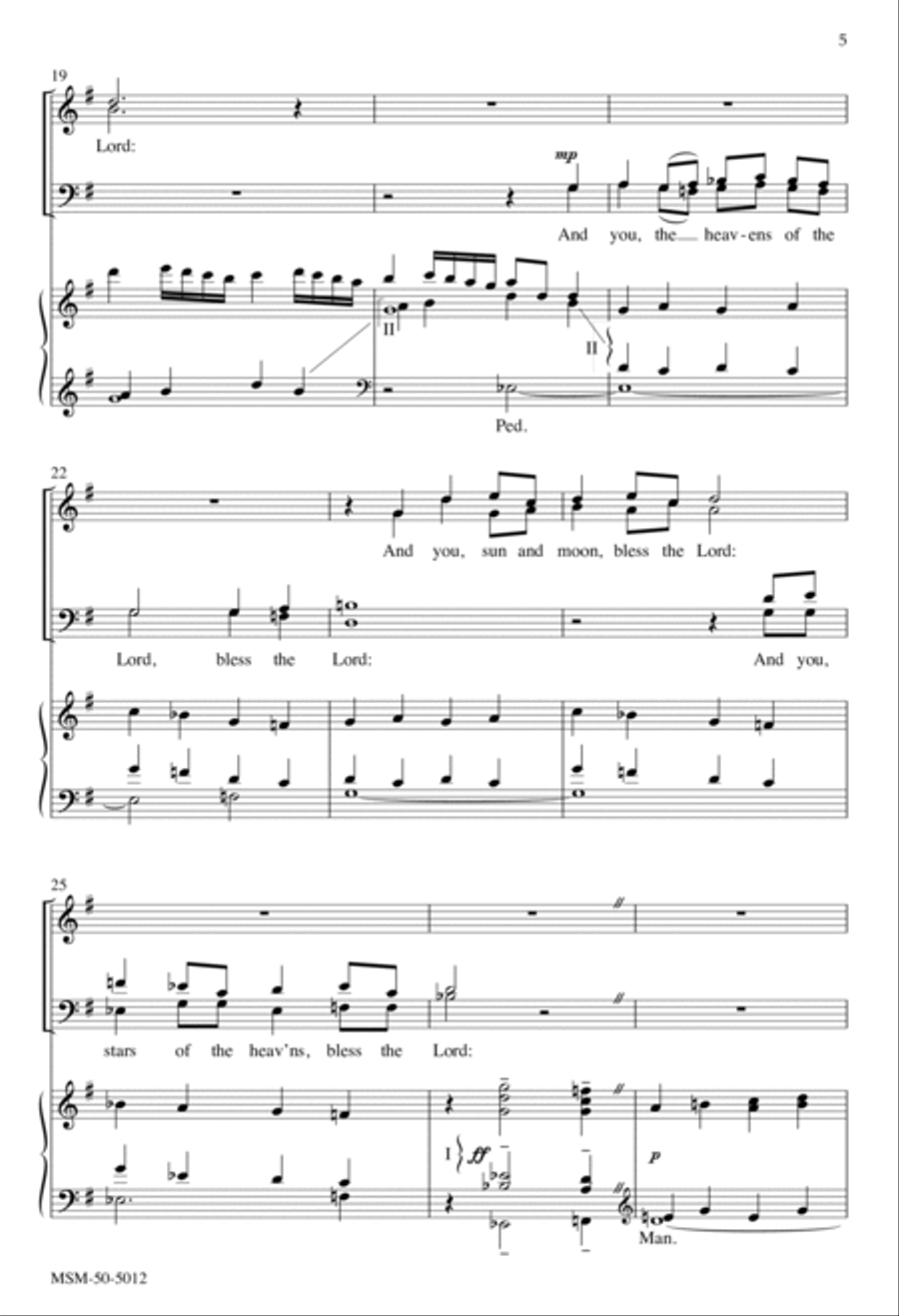 To God Be Highest Glory and Praise 4-Part scores gallery preview page 4