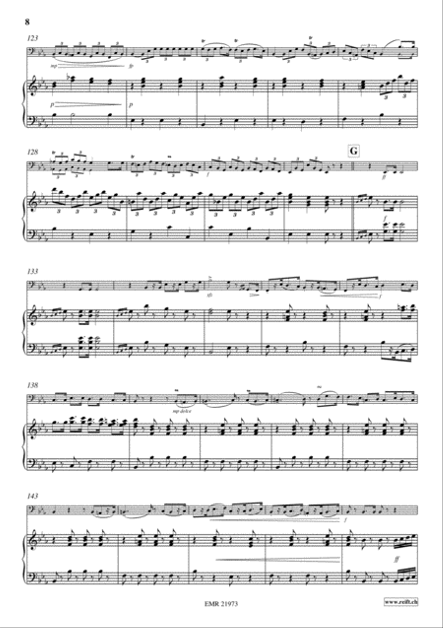 Grande Marche Bass Trombone scores gallery preview page 8