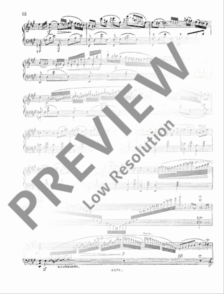 Concerto No.5 D major Flute scores gallery preview page 21