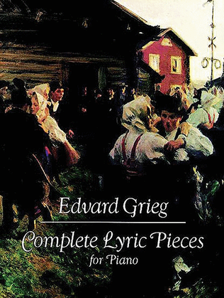 Book cover for Complete Lyric Pieces For Piano