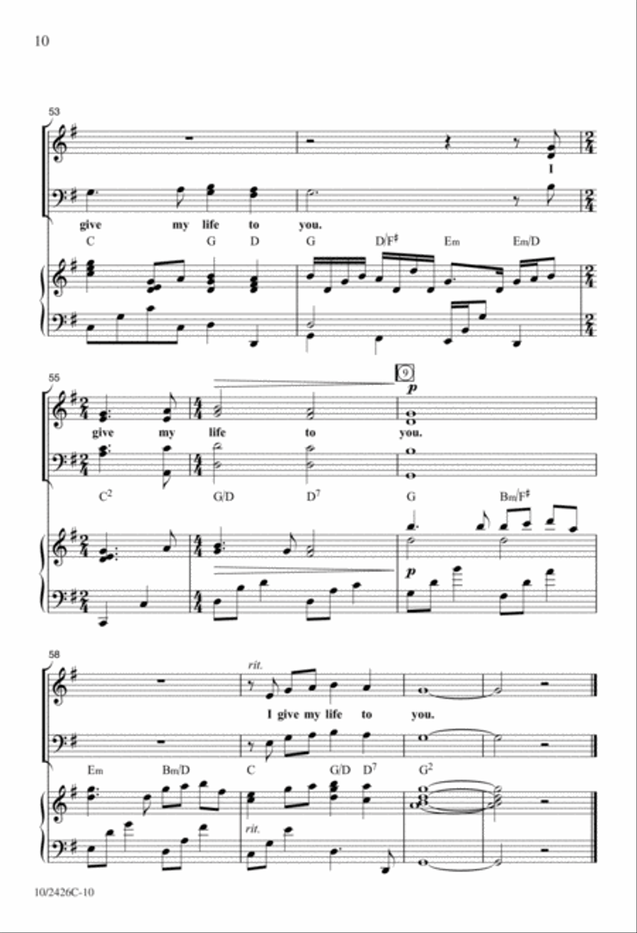 All I Ever Want to Be 4-Part scores gallery preview page 11