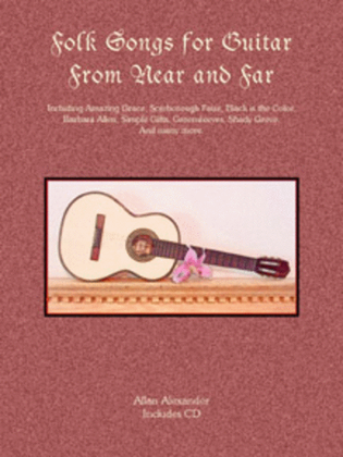Book cover for Folk Songs for Guitar from Near and Far