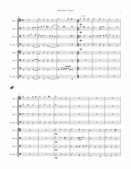 Canzon 1649 for 8-part Trombone Ensemble image number null