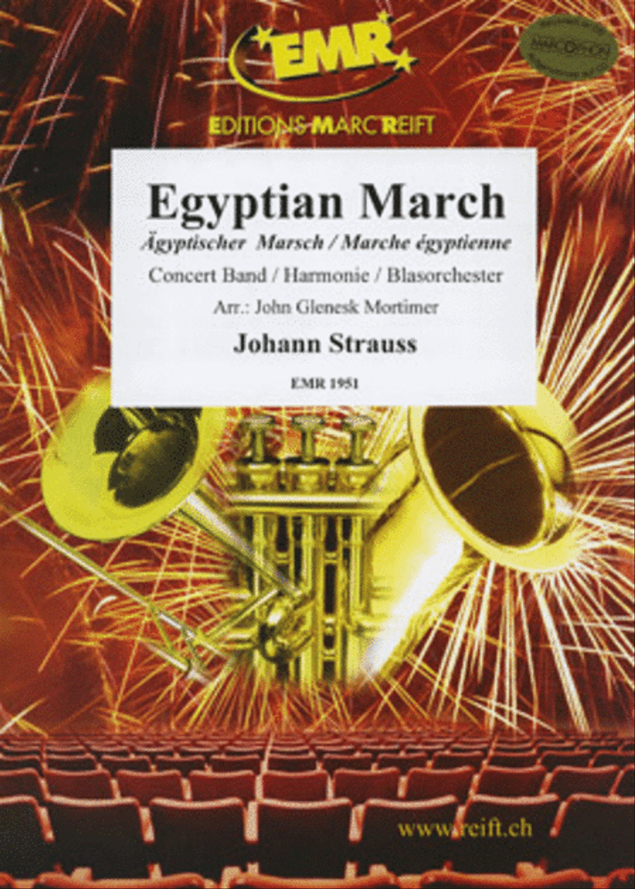 Egyptian March 4-Part scores gallery preview page 1