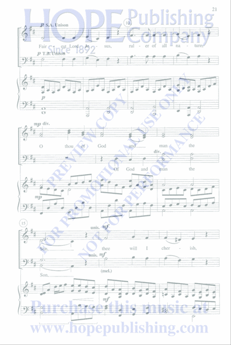 Here is the Love Here is the Love Choir scores gallery preview page 25