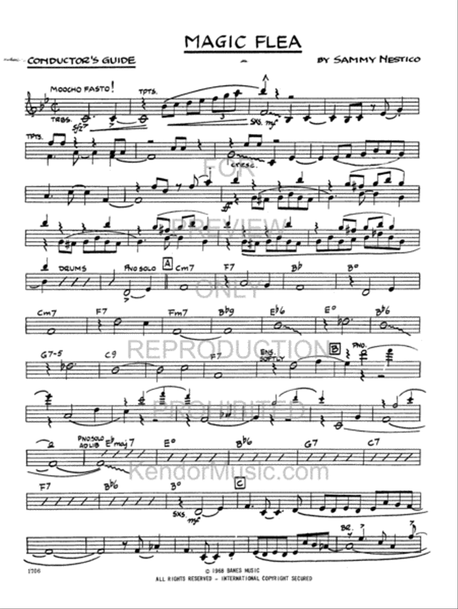 Magic Flea Jazz Ensemble scores gallery preview page 2