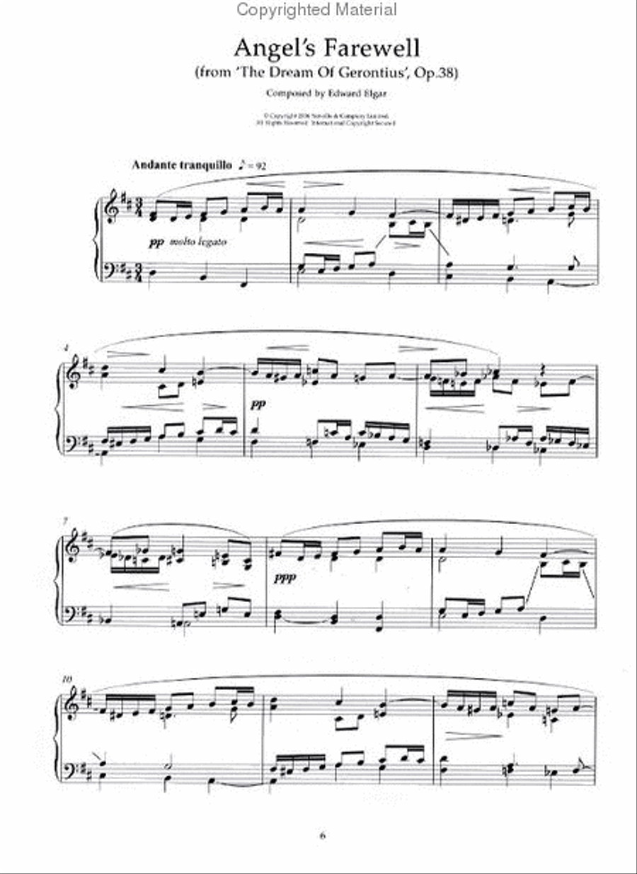 Elgar Gold - The Essential Collection Piano Solo scores gallery preview page 2