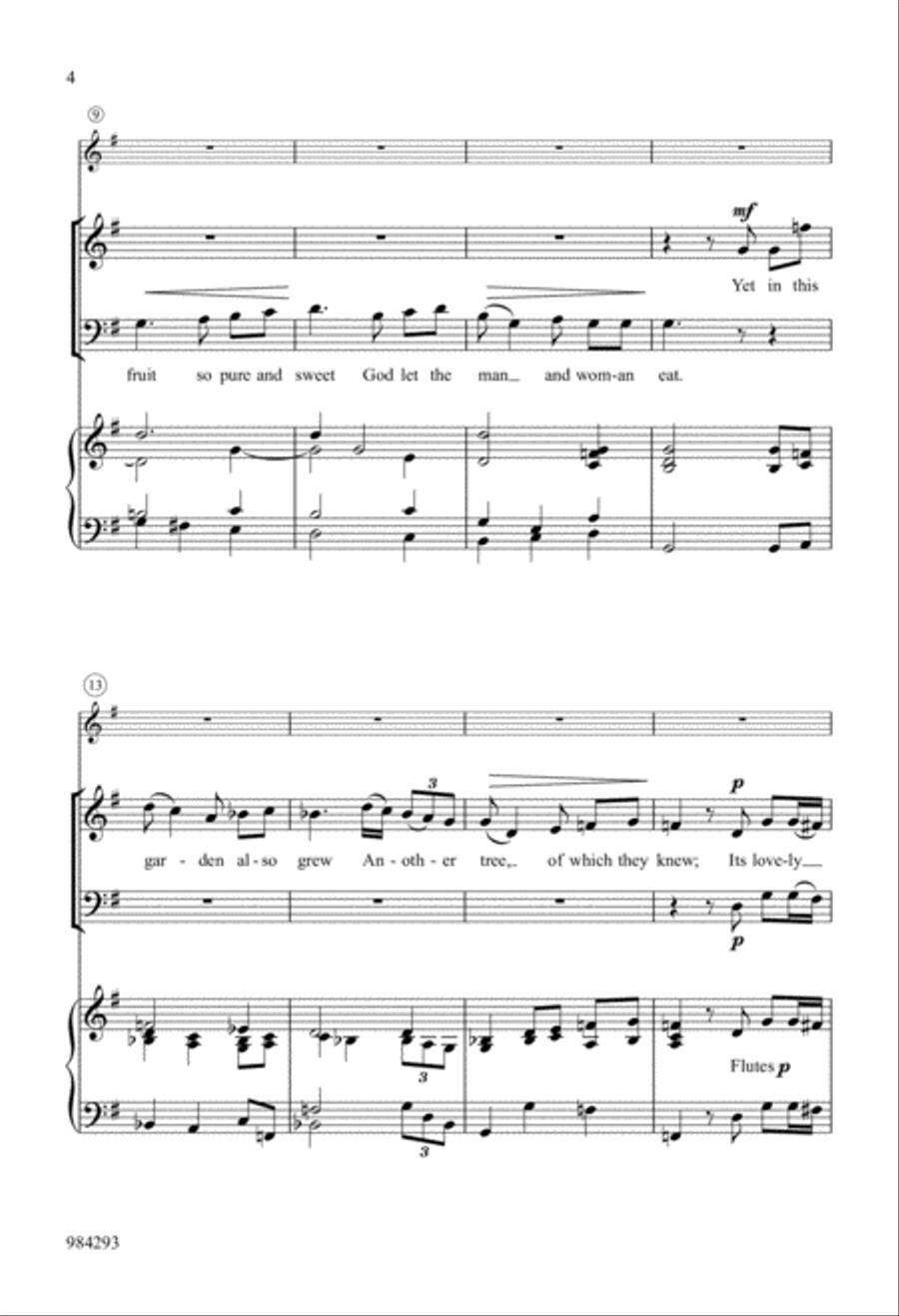 The Tree of Life (Williams) - Two-Part 2-Part scores gallery preview page 3