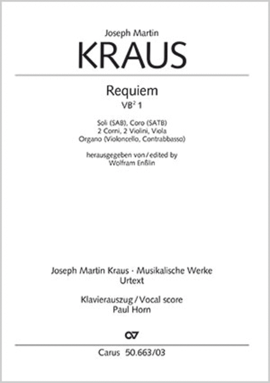 Requiem Requiem 4-Part scores gallery preview page 1