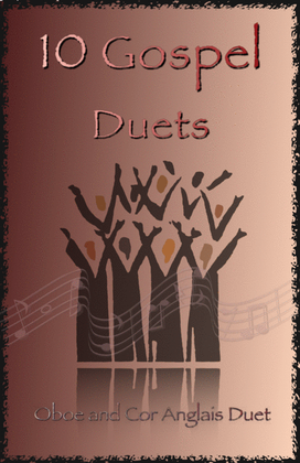 Book cover for 10 Gospel Duets for Oboe and Cor Anglais (or English Horn)