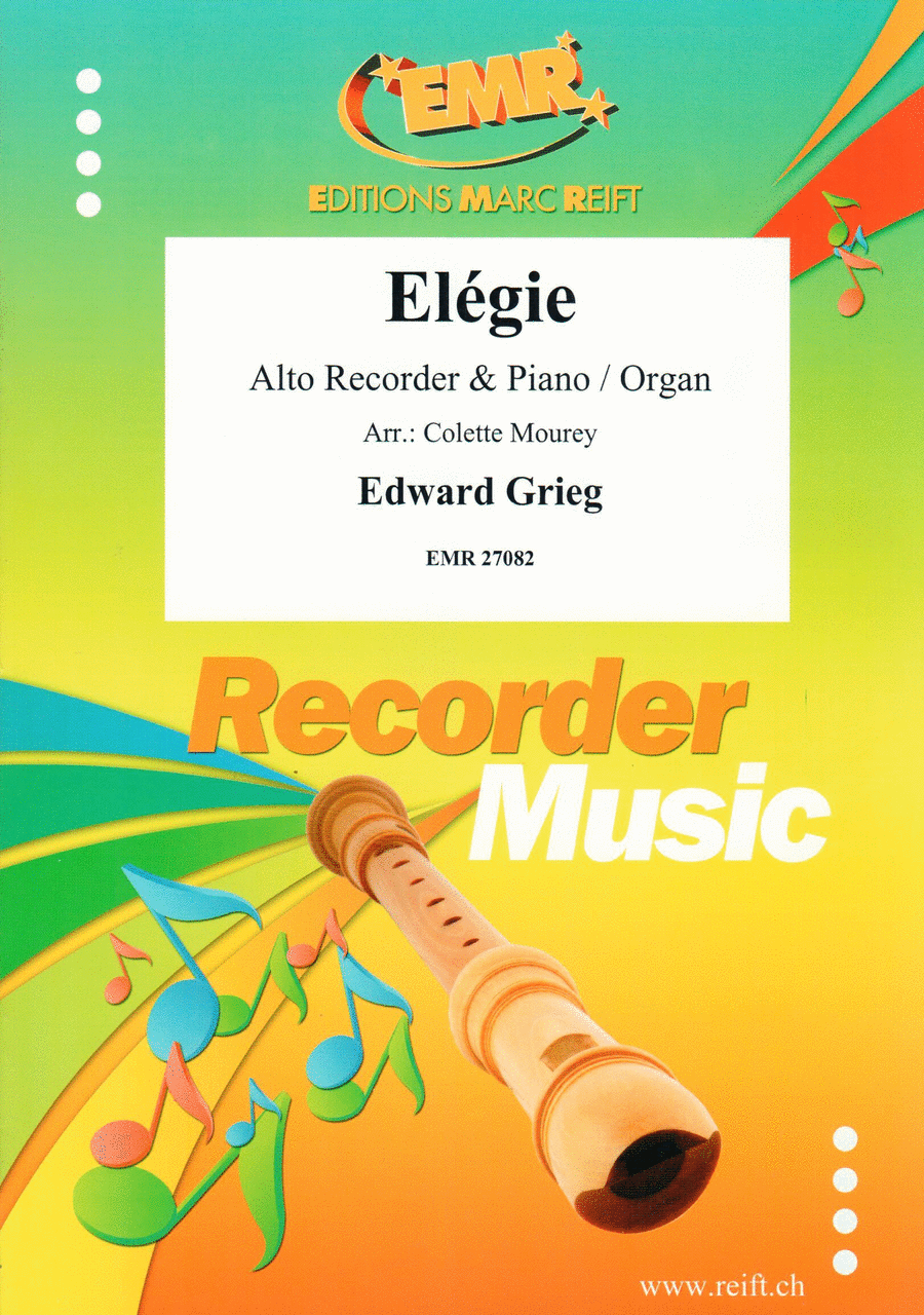 Elegie Alto Recorder scores gallery preview page 1