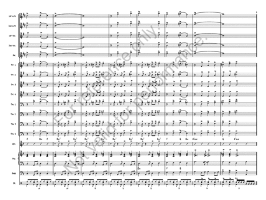 Scarborough Fair Scarborough Fair Jazz Ensemble scores gallery preview page 11