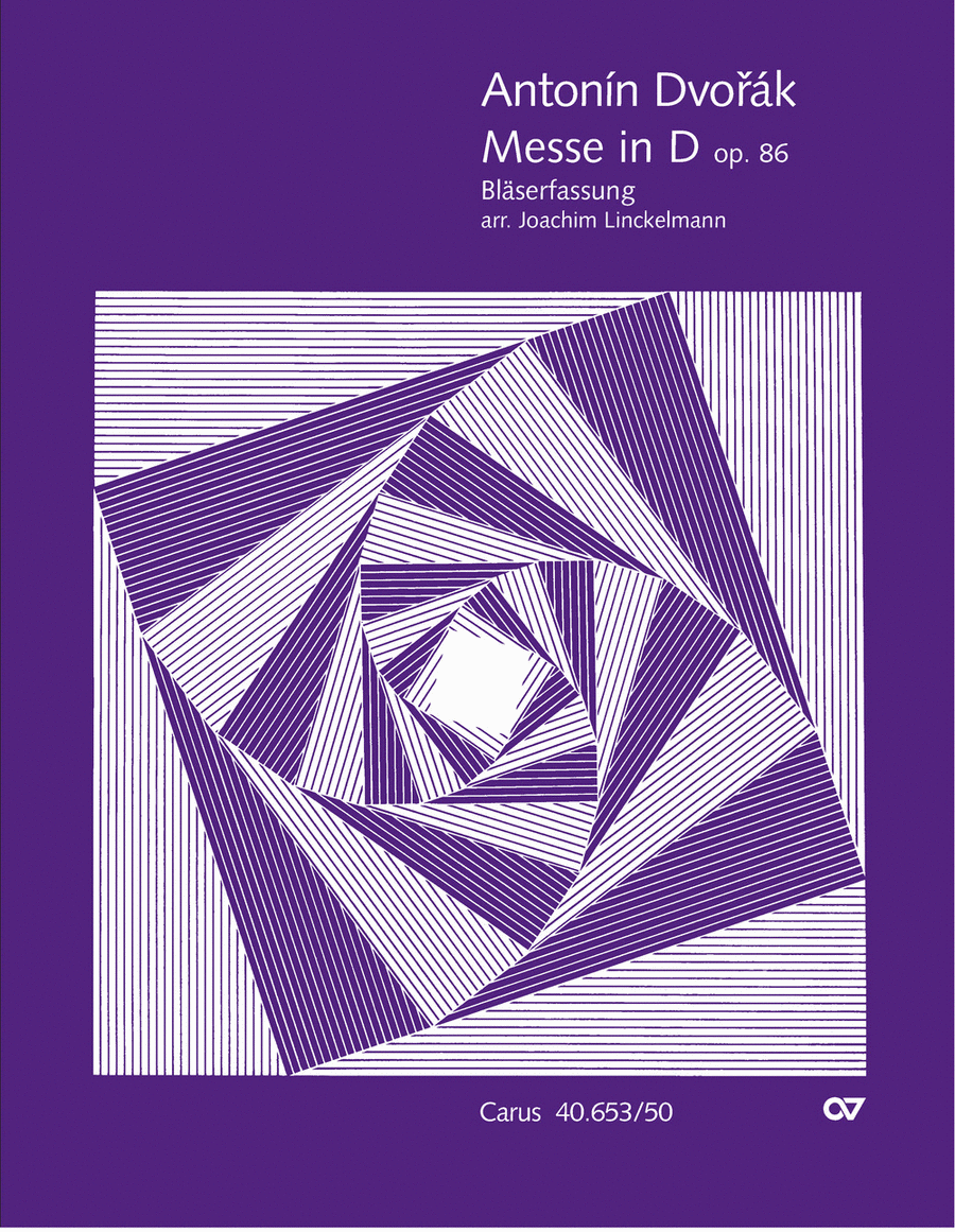 Mass in D Major (Missa in D) 4-Part scores gallery preview page 1