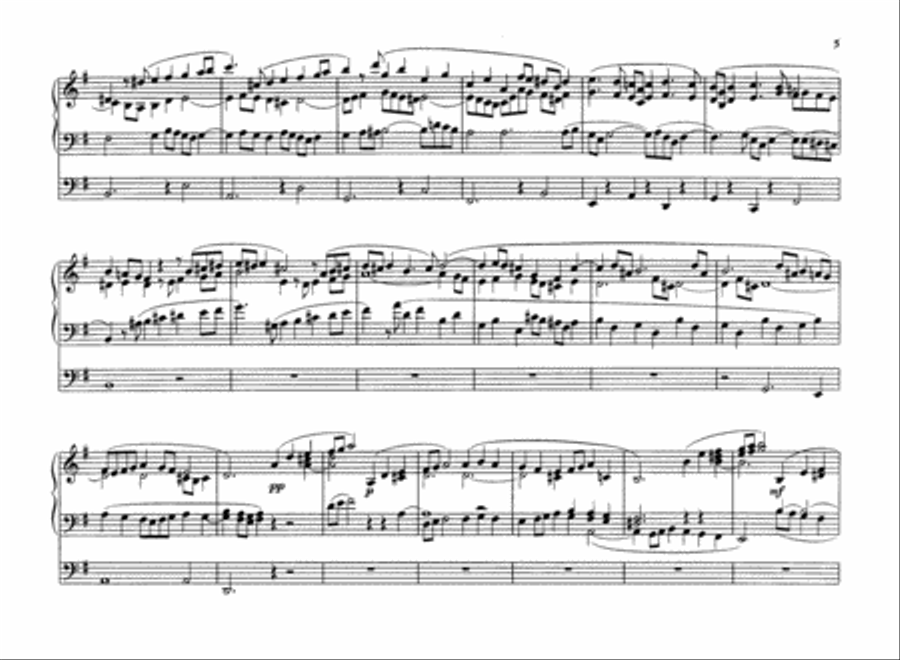 Sonata No. 8 E minor, Op. 132 Organ scores gallery preview page 3