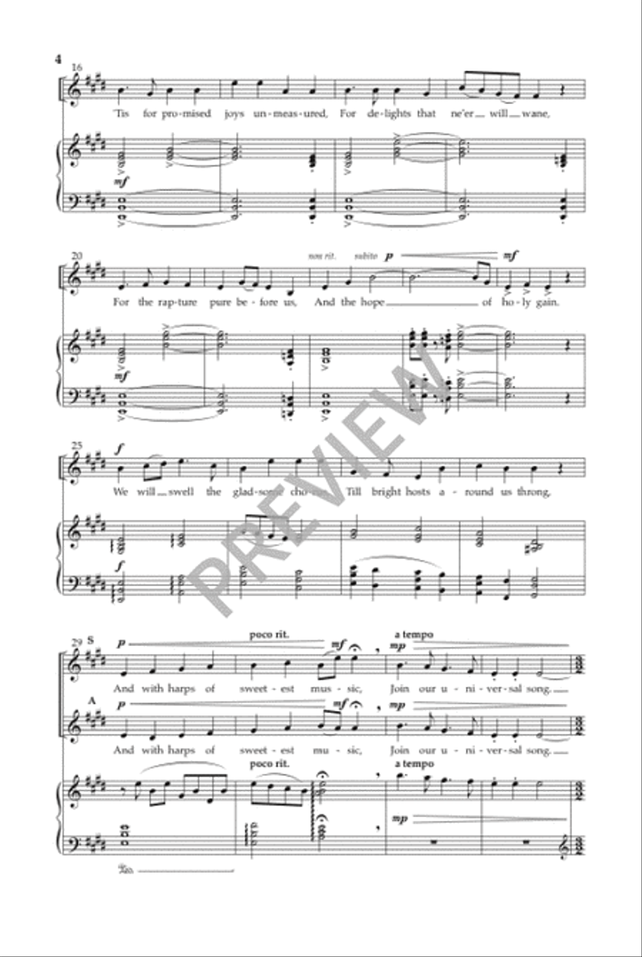 Universal Song Universal Song SSAA scores gallery preview page 5