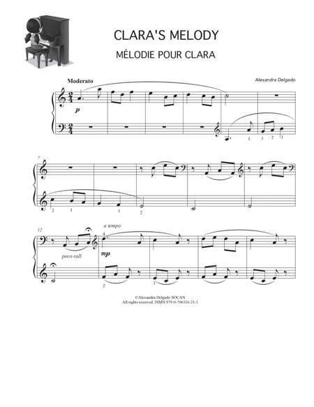 Clara's Melody/Mélodie pour Clara image number null