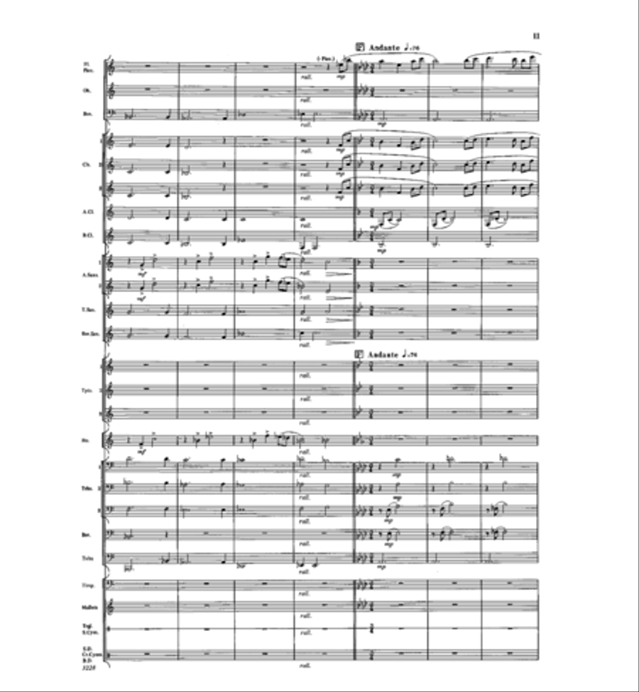 A Bayside Portrait Concert Band scores gallery preview page 10