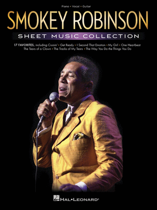 Book cover for Smokey Robinson – Sheet Music Collection