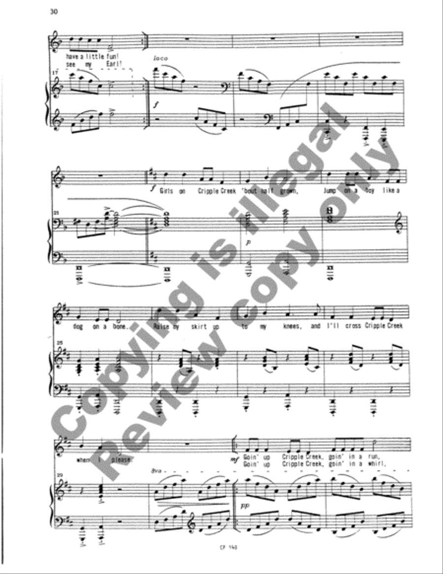 A Garland of Southern Song Medium Voice scores gallery preview page 19