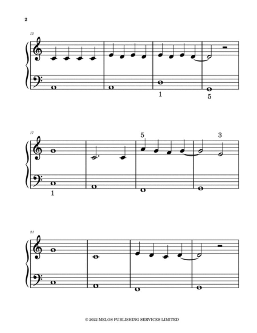 Have It Your Way (burger King) Piano Method scores gallery preview page 3