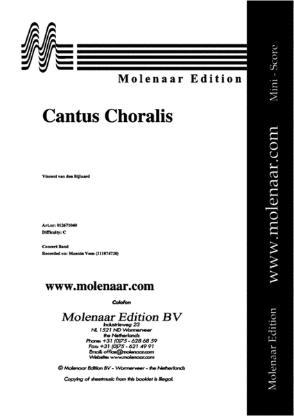 Cantus Choralis image number null
