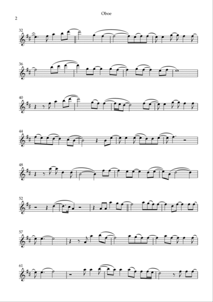 When I Get There Oboe Solo scores gallery preview page 2
