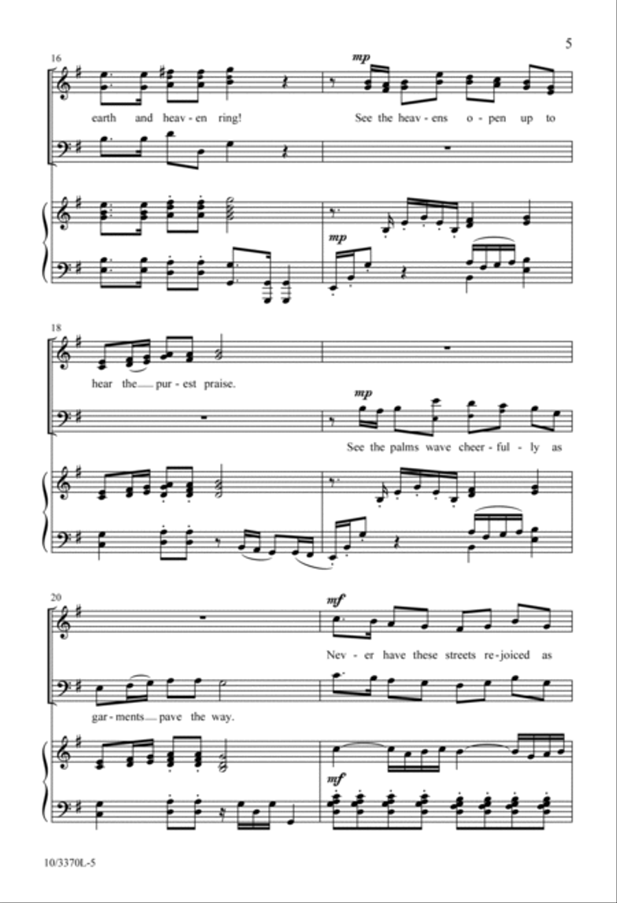 God's Holy Lamb 3-Part scores gallery preview page 5